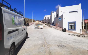 Obras de renovación de redes de abastecimiento en Los Albaricoques y La Isleta del Moro